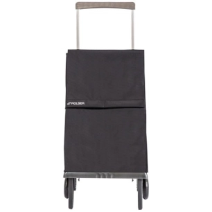 Poussette de marché 2 roues sac pliable Plegamatic MF uni noir - ROLSER