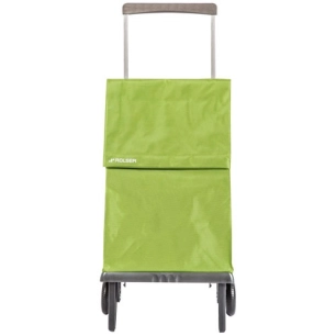 Poussette de marché 2 roues sac pliable Plegamatic MF uni vert pomme - ROLSER