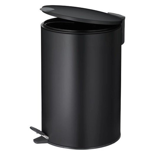 Poubelle 12 L Noire - Mats - KELA