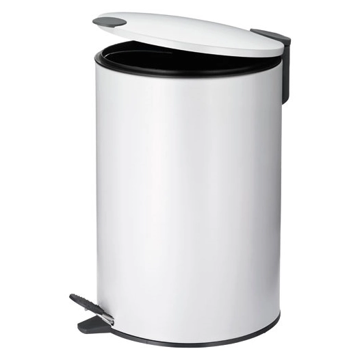 Poubelle 12 L Blanche - Mats - KELA
