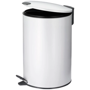 Poubelle 12 L Blanche - Mats - KELA
