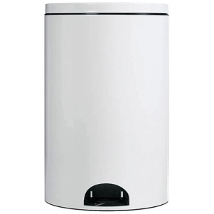 Poubelle à pédale 14 L Blanche - Élora - ROSSIGNOL