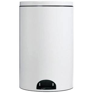 Poubelle à pédale 20 L Blanche - Élora - ROSSIGNOL