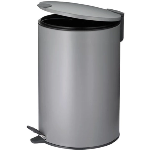 Poubelle 12 L Gris Clair - Mats - KELA
