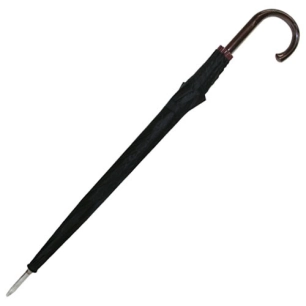 Parapluie long automatique noir - PIGANIOL