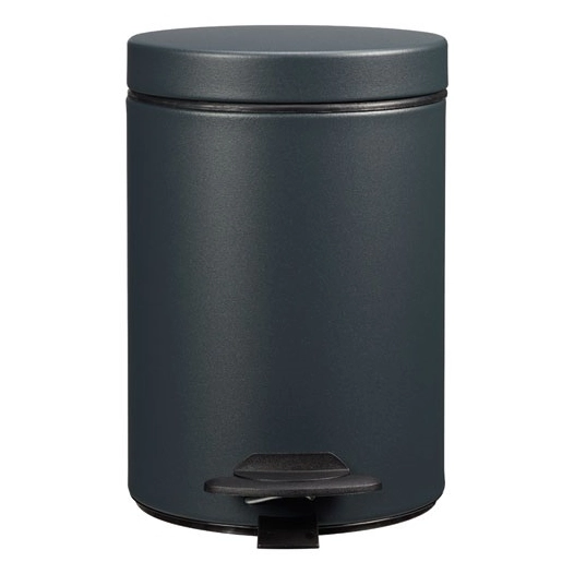 Poubelle de salle de bain 3 L - Cyjeu gris anthracite mat - ROSSIGNOL