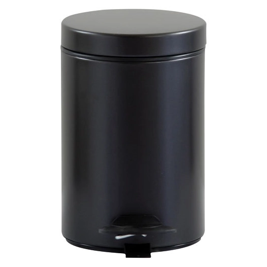 Poubelle de salle de bain 3 L - Cyjeu noir basalte - ROSSIGNOL