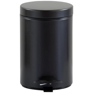 Poubelle de salle de bain 3 L - Cyjeu noir basalte - ROSSIGNOL