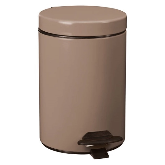 Poubelle Cyjeu 3l moka mat lisse - ROSSIGNOL