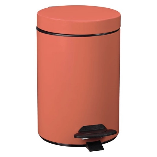 Poubelle Cyjeu 3l corail mat lisse - ROSSIGNOL