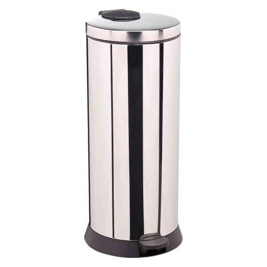 Poubelle Magic 30l inox brillant - ROSSIGNOL