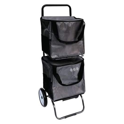 Poussette Modulobag 2 sacs amovibles, couleur anthracite. - SIDEBAG