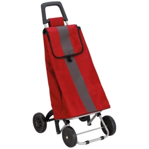 Poussette 4 roues Quatroll rouge noir - SIDEBAG