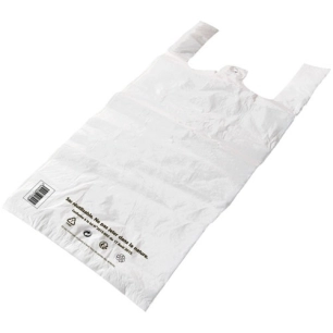 Lot de 100 sacs bretelles Transparents PEHD réutilisables - SPHERE