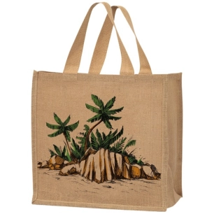 Cabas jute export case creole 37X23x36 cm - SANS MARQUE