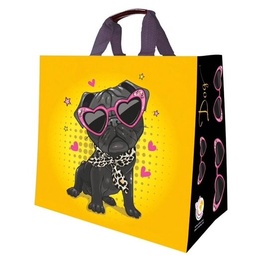 Cabas pp tisse dog 30l 37x36cm - SPHERE