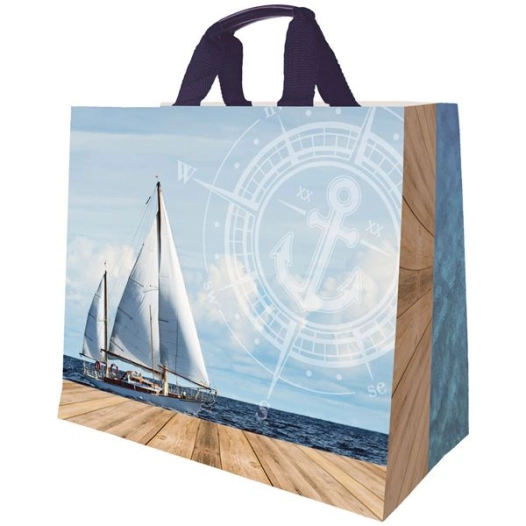 Sac cabas polypro tisse voile 33l dim.43x20x38cm - SPHERE