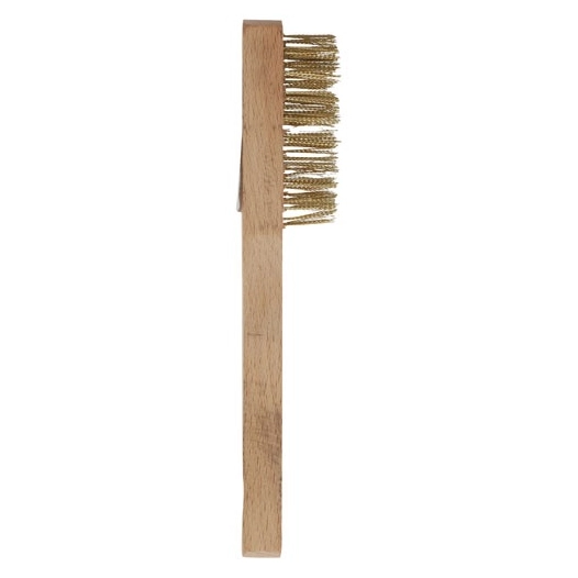 Brosse main bougie bois laiton 180x40 Norton - NORTON