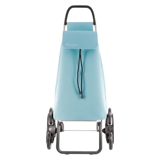 Poussette de marché 6 roues 43 L Céleste - LN Saquet 6 - ROLSER