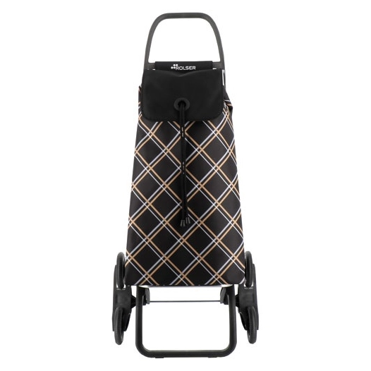 Poussette de marché 6 roues 43 L Noire - Imax Chiara RD6 - ROLSER