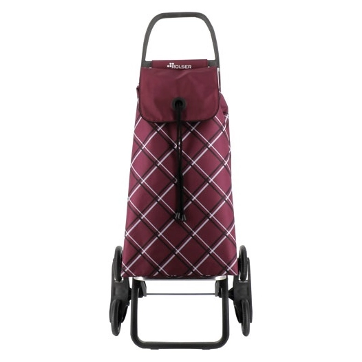 Poussette de marché 6 roues 43 L Bordeaux - Imax Chiara RD6 - ROLSER