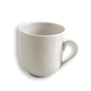 Tasse café boule blanc 10 cl - GIRARD