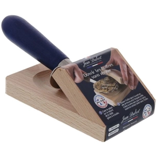 Ensemble sabot cale-huître + couteau - Manche bois - JEAN DUBOST
