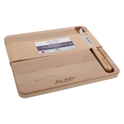 Plateau à fromage + couteau - Les Couteaux à la Française - JEAN DUBOST