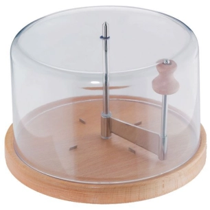 Rabot / Girolle à fromage avec cloche - Planum - KELA