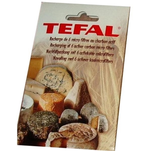 Lot de 6 filtres pour Cave à Fromage - TEFAL