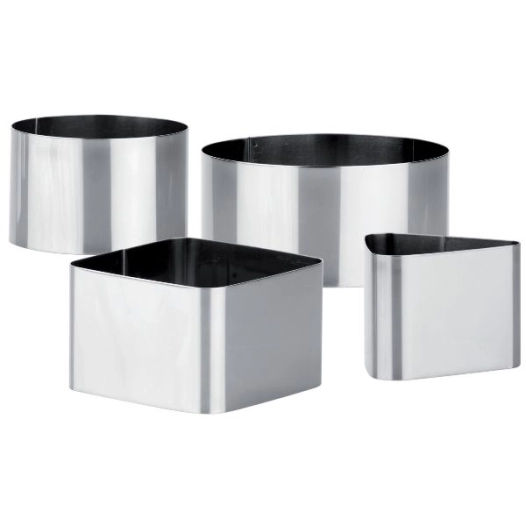 Lot de 4 moules à dresser - GrandChef - TESCOMA