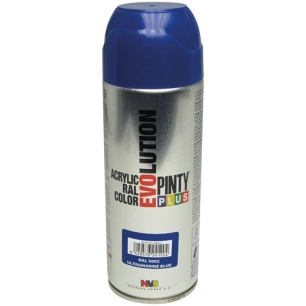Bombe peinture brillante - bleu RAL5002 - 400 mL - PINTY
