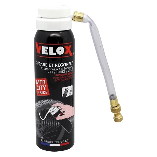 Bombe anti crevaison Velox mtb e.bike vp/vs 100ml - VELOX