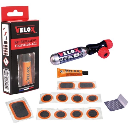 Kit réparation Velox co2 16g route/vtt - VELOX