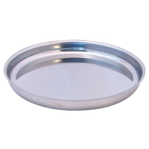 Plateau à fruits de mer inox rond - ROGER ORFEVRE