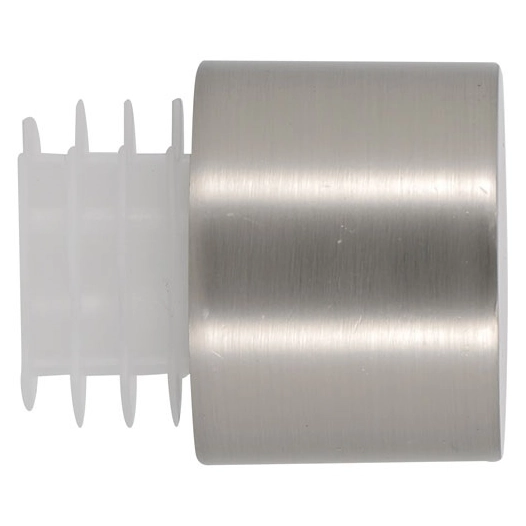 Embout bouchon easy fix ø28mm chrome mat x2 - MOBOIS