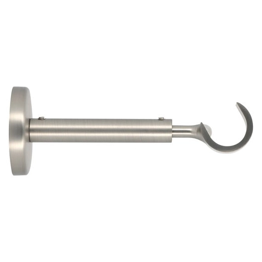 support Ø20mm ouvert extensible 110 à 150mm chrome mat - MOBOIS