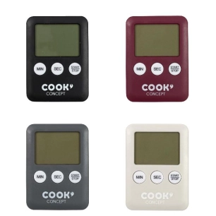 4 Minuteur électronique aimanté - Cook Concept - CMP