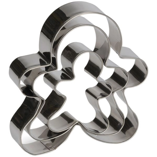 3 Découpoirs / Emportes-pièces Gingerman - PATISSE