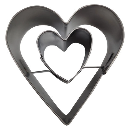 Découpoir Cœur double - PATISSE