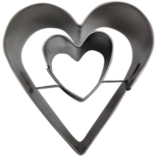 Découpoir Cœur double - PATISSE