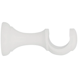 Support d.28 80mm bois laque blanc - MOBOIS