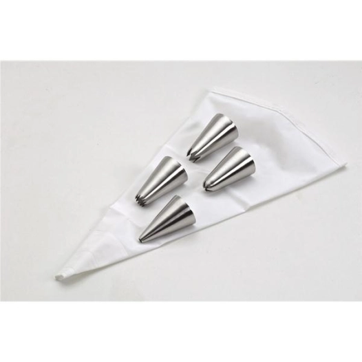 Poche à décorer avec 4 douilles - LACOR