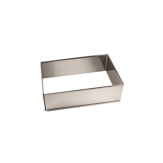 CADRE PATISSERIE RC 46X32 H7.5CM*INOX - LARES