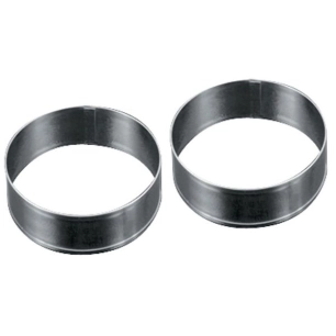 Lot de 2 cercles à pâtisserie - METALTEX