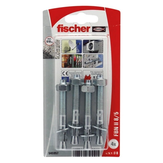 Goujons fbn ii 8/5-4k blister de 10 - FISCHER