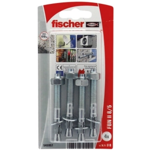 Goujons fbn ii 8/5-4k blister de 10 - FISCHER