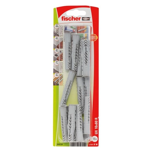 Cheville multimat ux 10x60 r blister de 15 - FISCHER