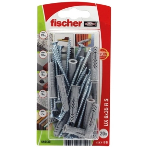 Cheville multimat ux 6x35rs blister de 20 - FISCHER