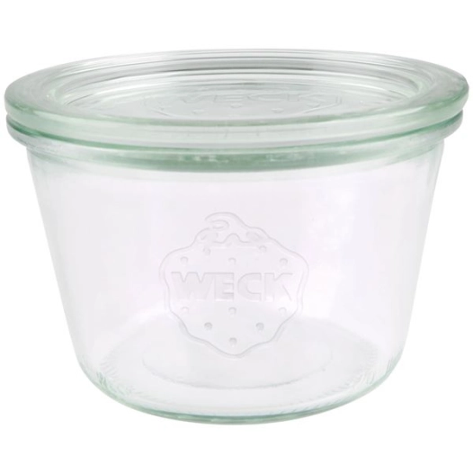 Set 4 bocaux coniques droits 370 ml - WECK